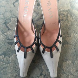PRADA Pointed Toe Mule